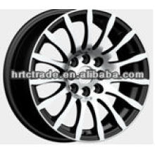 low price beautiful blcak sport alloy wheels for cars